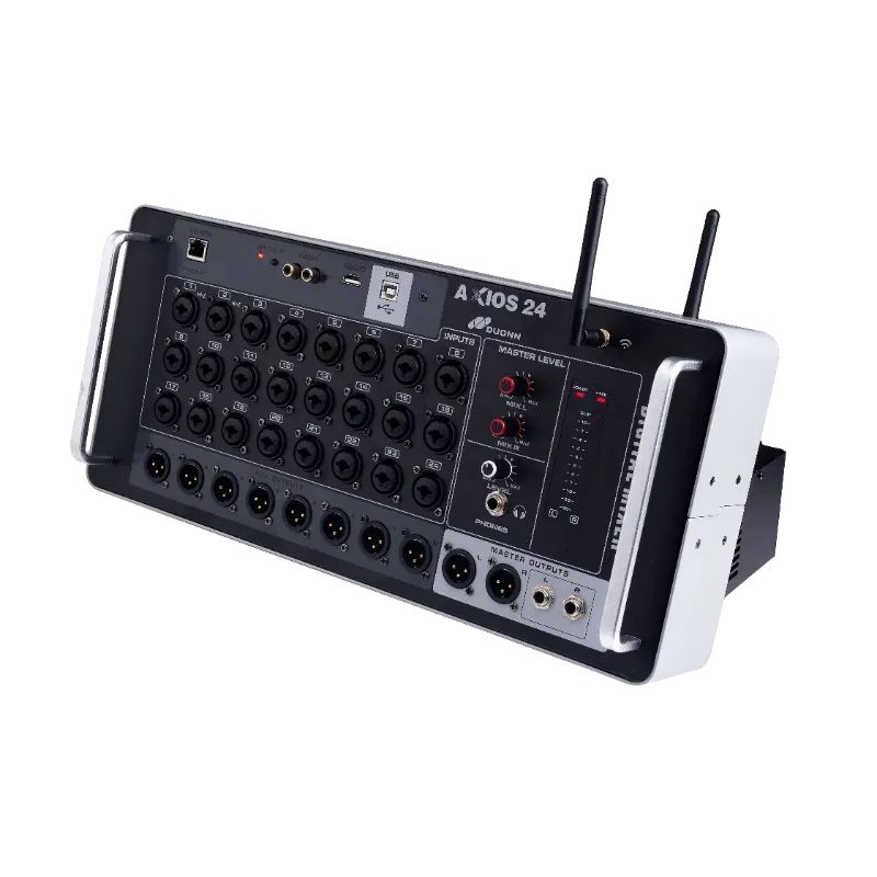 Mesa de Som Digital Duonn Axios 24 – 24 Canais 8 Auxiliares