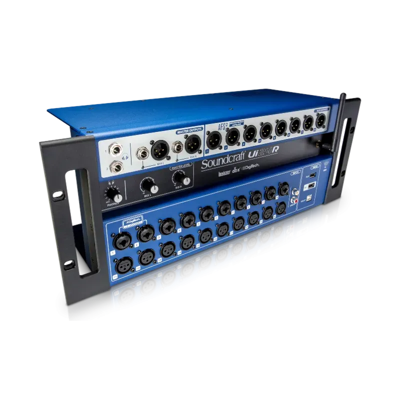 Mesa Digital Soundcraft Ui24R 24 Canais Wi-Fi Multitrack