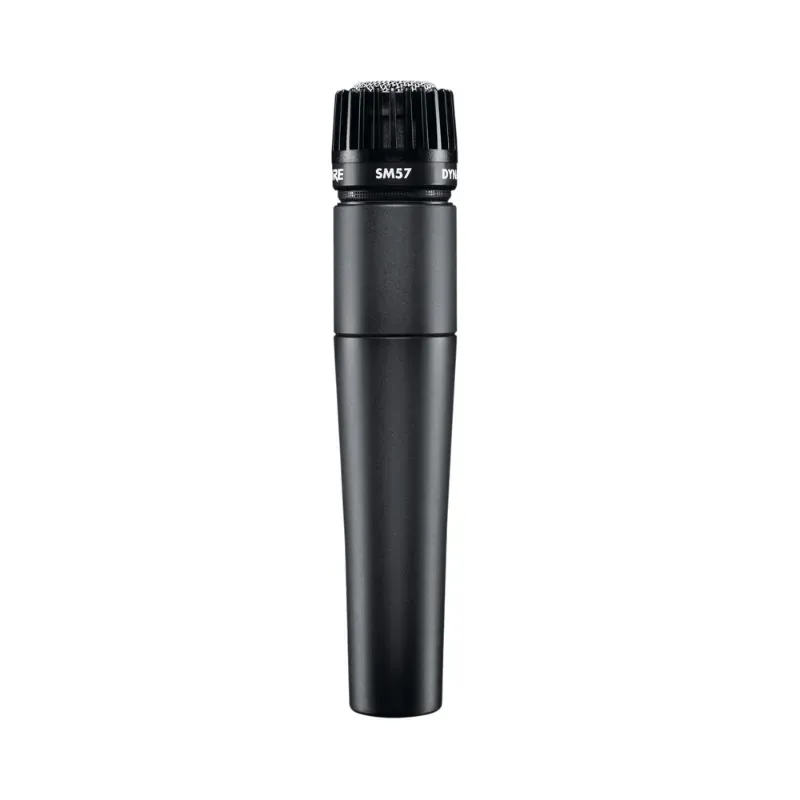 Microfone Dinâmico Shure SM57 Cardioide Profissional